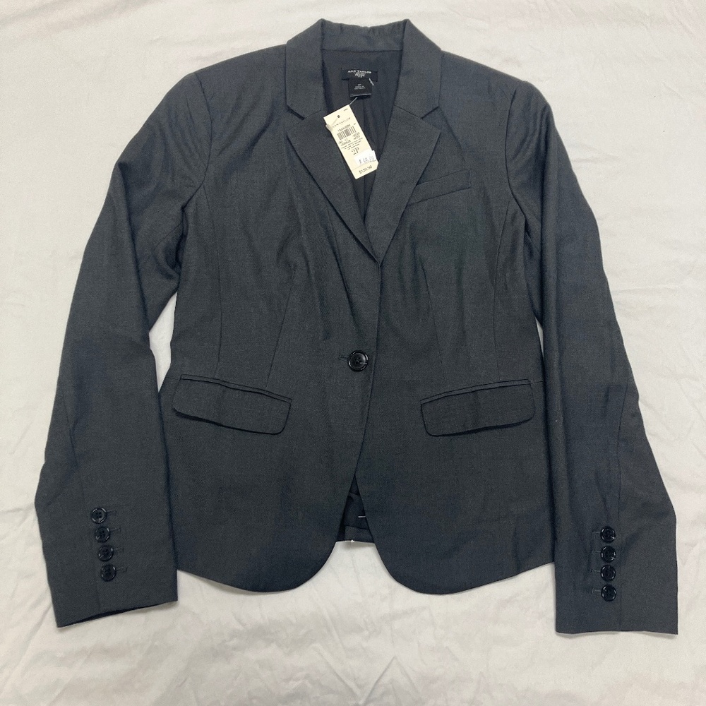 Ann Taylor Single Button Blazer size 2P